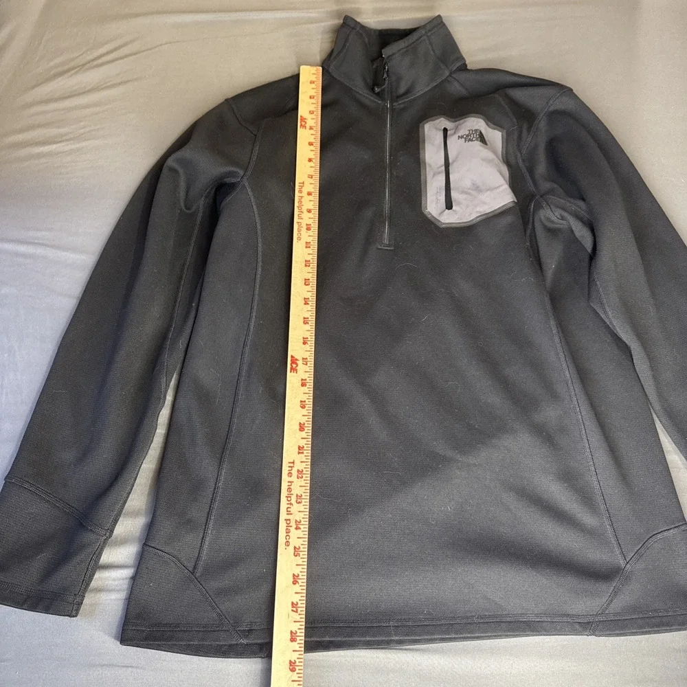 The‎ North Face Quarter-Zip Long-Sleeve Pullover - XL Black Nice TNF Underlayer